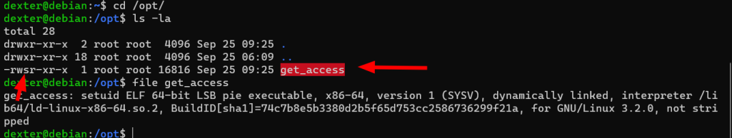 get_access file